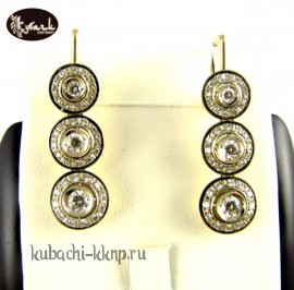 Комплект «Светофор-1» с бриллиантами - k179