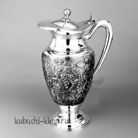 Серебряный кувшин «Виноград» - кв122