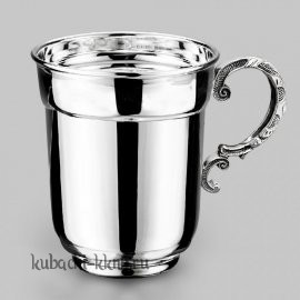 Глянцевая кружа из серебра 925 пробы - КР143