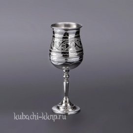 Серебряный фужер для вина 