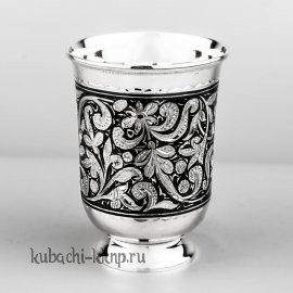 Серебряный стакан «Краса» - ст104м