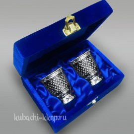 Набор серебряных стопок на 50 мл 