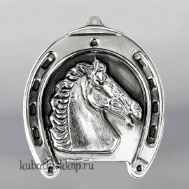 Серебряная подкова «Лошадка» - пдк047