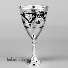серебряный небольшой бокал - БК060