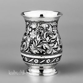 Серебряный стакан «Краса» - ст047