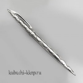 Шариковая серебряная ручка - РУЧ19