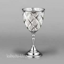 Серебряный бокал для вина 