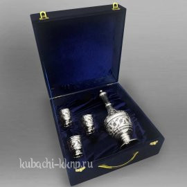 Серебряный оригинальных набор 