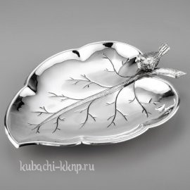 Серебряная конфетница 