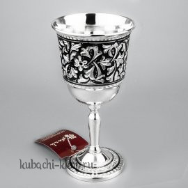 Недорогой серебряный фужер - Ф125