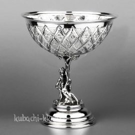 Серебряная вазочка - конфетница 