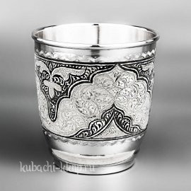 Серебряный стакан для воды - СТ118