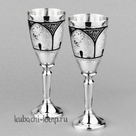 Набор серебряных рюмок 