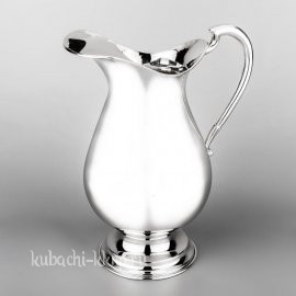 Серебряный кувшин для воды «Глянец» - кв107
