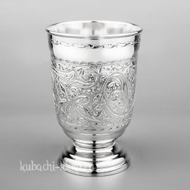 Серебряный стакан без чернения 