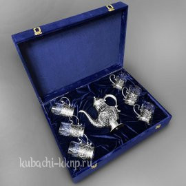 Серебряный набор для чая 