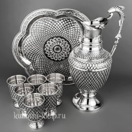 Серебряный набор  - ндв012