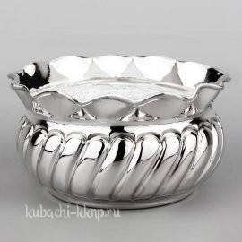 Серебряная конфетница «Волна» - кф163