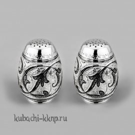 Серебряная солонка - с022пара