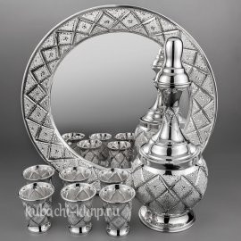 Серебряный набор для водки/коньяка 