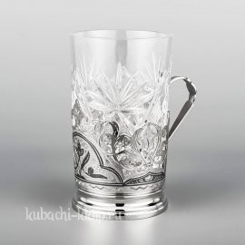 Подстаканник из серебра Кубачи - пд0010