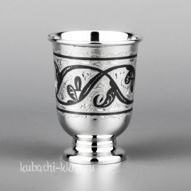 Стопка из серебра «50» - стп035