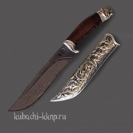 Нож из серебра «Кубачи» - нж01