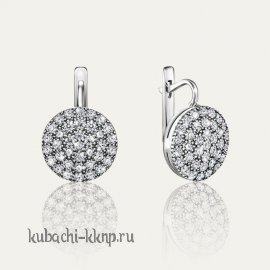 Серьги серебро Кубачи аутентичные - с209