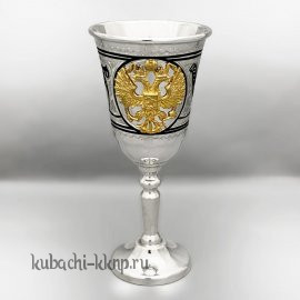 Серебряная рюмка «С гербом» - р080