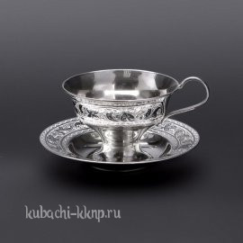 Кубачинская чайная пара - чп0009