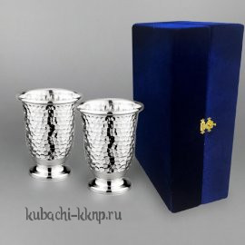 Набор стопок из серебра на двоих 