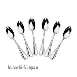 Набор чайных ложек из серебра 925 пробы 