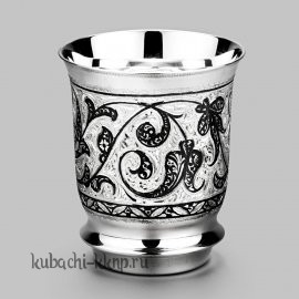 Добротный серебряный стакан - СТ32