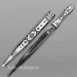 Кинжал серебряный 