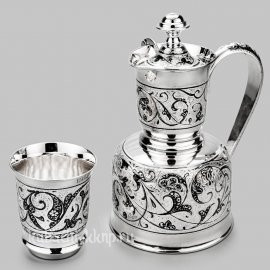 Набор для воды из серебра 