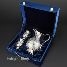 Набор для питья воды из серебра «875» - ндв028