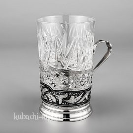 Серебряный подстаканник  - пд049