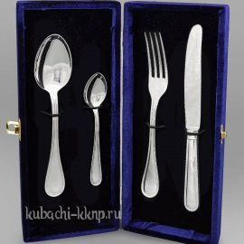 Набор столового серебра на одну персону 