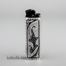 Футляр для зажигалки с кубачинским орнаментом - заж026