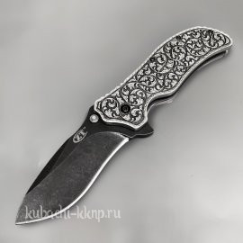 Нож со вставками из серебра - НЖ05