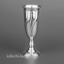 Фужер «Волна» серебряный - ф043