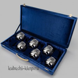 Набор серебряный стаканов 