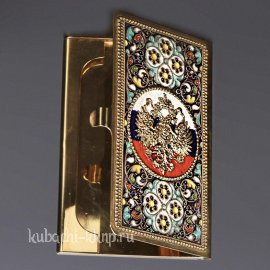 Визитница с гербом - vzt04