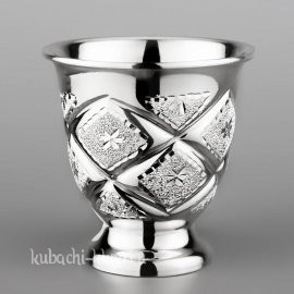 Серебряная стопка «Лазер» - стп039
