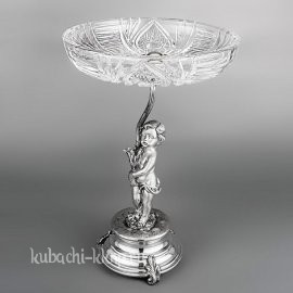 Серебряная конфетница 