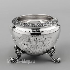 Серебряная солонка - с028