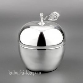 Серебряная вареница «Яблоко» - яб084