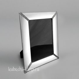 Глянцевая фоторамка из серебра 