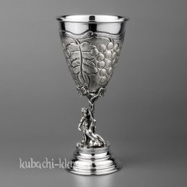Фужер Серебряный «Виноград» - ф053