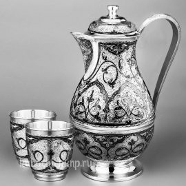 Серебряный набор для воды 